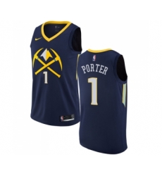 Denver Nuggets #1 Michael Porter Swingman Navy Blue NBA Jersey - City Edition