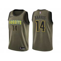 Denver Nuggets #14 Gary Harris Green Salute to Service NBA Swingman Jersey