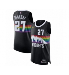 Denver Nuggets #27 Jamal Murray Authentic Black Basketball Jersey - 2019-20 City Edition