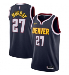 Denver Nuggets #27 Jamal Murray Nike Navy 2020-21 Swingman Jersey
