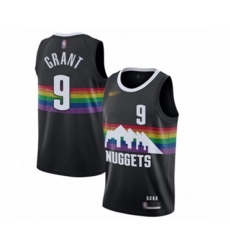 Denver Nuggets #9 Jerami Grant Swingman Black Basketball Jersey - 2019-20 City Edition