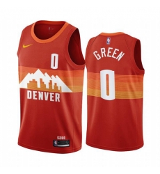 Nike Nuggets #0 JaMychal Green Red NBA Swingman 2020-21 City Edition Jersey