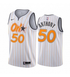 Nike Magic #50 Cole Anthony White NBA Swingman 2020-21 City Edition Jersey