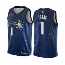 Orlando Magic #1 Jonathan Isaac Swingman Blue NBA Jersey - City Edition