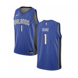 Orlando Magic #1 Jonathan Isaac Swingman Royal Blue Road NBA Jersey - Icon Edition