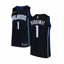 Orlando Magic #1 Penny Hardaway Swingman Black Alternate NBA Jersey Statement Edition