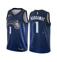 Orlando Magic #1 Penny Hardaway Swingman Blue NBA Jersey - City Edition
