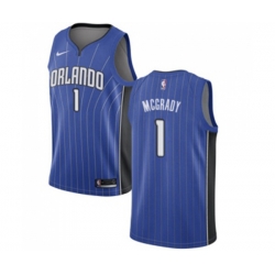 Orlando Magic #1 Tracy Mcgrady Swingman Royal Blue Road NBA Jersey - Icon Edition