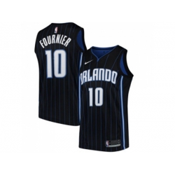Orlando Magic #10 Evan Fournier Black NBA Swingman Statement Edition Jersey