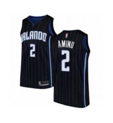 Orlando Magic #2 Al-Farouq Aminu Swingman Black Basketball Jersey Statement Edition