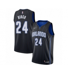 Orlando Magic #24 Khem Birch Swingman Black Basketball Jersey Statement Edition