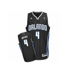 Orlando Magic #4 Arron Afflalo Swingman Black Alternate NBA Jersey