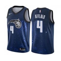 Orlando Magic #4 Arron Afflalo Swingman Blue NBA Jersey - City Edition