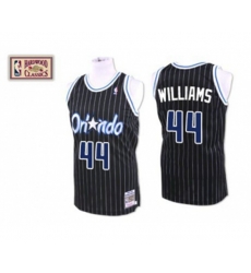 Orlando Magic #44 Jason Williams Swingman Black Throwback Basketball Jersey