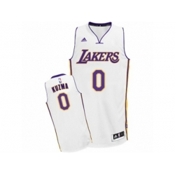 Los Angeles Lakers #0 Kyle Kuzma Swingman White Alternate NBA Jersey