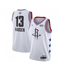 Houston Rockets #13 James Harden Swingman White 2019 All-Star Game Basketball Jersey
