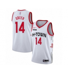 Houston Rockets #14 Gerald Green Swingman White Basketball Jersey - 2019-20 City Edition