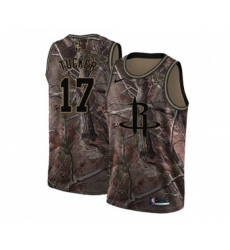 Houston Rockets #17 PJ Tucker Swingman Camo Realtree Collection NBA Jersey