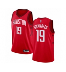 Houston Rockets #19 Tyson Chandler Red Swingman Jersey - Earned Edition