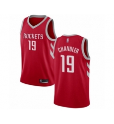 Houston Rockets #19 Tyson Chandler Swingman Red Basketball Jersey - Icon Edition
