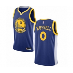 Golden State Warriors #0 DAngelo Russell Swingman Royal Blue Basketball Jersey - Icon Edition