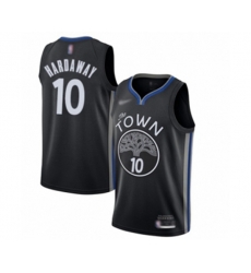 Golden State Warriors #10 Tim Hardaway Swingman Black Basketball Jersey - 2019-20 City Edition