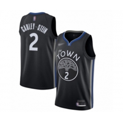 Golden State Warriors #2 Willie Cauley-Stein Swingman Black Basketball Jersey - 2019-20 City Edition