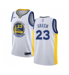 Golden State Warriors #23 Draymond Green Authentic White Home Basketball Jersey - Association Edition