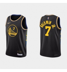 Golden State Warriors #7 Patrick Baldwin Jr. 2022 Black Stitched Basketball Jersey