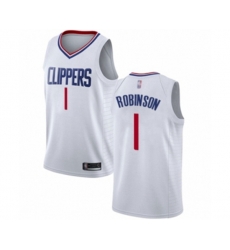 Los Angeles Clippers #1 Jerome Robinson Swingman White Basketball Jersey - Association Edition