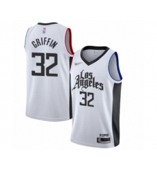 Los Angeles Clippers #32 Blake Griffin Authentic White Basketball Jersey - 2019-20 City Edition
