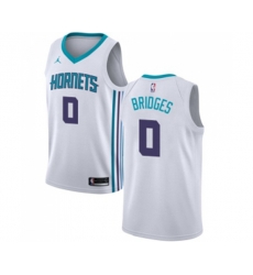 Charlotte Hornets #0 Miles Bridges Swingman White NBA Jersey - Association Edition