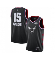 Charlotte Hornets #15 Kemba Walker Swingman Black 2019 All-Star Game Basketball Jersey