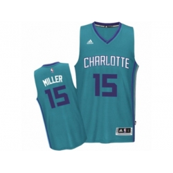 Charlotte Hornets #15 Percy Miller Authentic Light Blue Road NBA Jersey