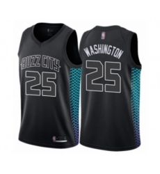 Charlotte Hornets #25 PJ Washington Swingman Black Basketball Jersey - City Edition