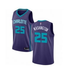 Charlotte Hornets #25 PJ Washington Swingman Purple Basketball Jersey Statement Edition