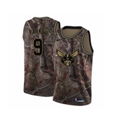 Charlotte Hornets #9 Tony Parker Swingman Camo Realtree Collection NBA Jersey