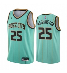 Nike Hornets #25 PJ Washington Mint Green NBA Swingman 2020-21 City Edition Jersey