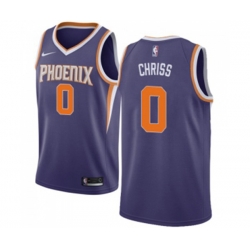Phoenix Suns #0 Marquese Chriss Swingman Purple Road NBA Jersey - Icon Edition