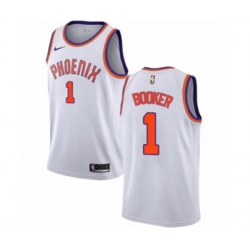 Phoenix Suns #1 Devin Booker Swingman NBA Jersey - Association Edition Phoenix Suns #1 Devin Booker Swingman NBA Jersey - Association Edition