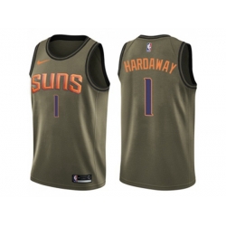 Phoenix Suns #1 Penny Hardaway Green Salute to Service NBA Swingman Jersey Phoenix Suns #1 Penny Hardaway Green Salute to Service NBA Swingman Jersey