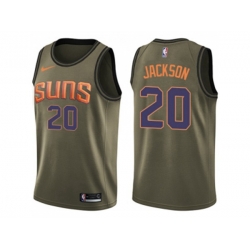 Phoenix Suns #20 Josh Jackson Green Salute to Service NBA Swingman Jersey Phoenix Suns #20 Josh Jackson Green Salute to Service NBA Swingman Jersey