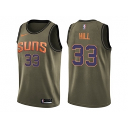 Phoenix Suns #33 Grant Hill Green Salute to Service NBA Swingman Jersey Phoenix Suns #33 Grant Hill Green Salute to Service NBA Swingman Jersey