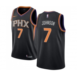 Phoenix Suns #7 Kevin Johnson Swingman Black Alternate NBA Jersey Statement Edition Phoenix Suns #7 Kevin Johnson Swingman Black Alternate NBA Jersey Statement Edition