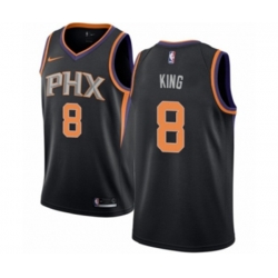 Phoenix Suns #8 George King Swingman Black NBA Jersey Statement Edition Phoenix Suns #8 George King Swingman Black NBA Jersey Statement Edition