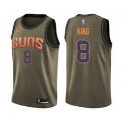 Phoenix Suns #8 George King Swingman Green Salute to Service NBA Jersey Phoenix Suns #8 George King Swingman Green Salute to Service NBA Jersey