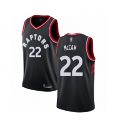 Toronto Raptors #22 Patrick McCaw Swingman Black Basketball Jersey Statement Edition