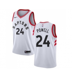 Toronto Raptors #24 Norman Powell Swingman White NBA Jersey - Association Edition