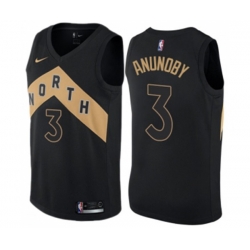 Toronto Raptors #3 OG Anunoby Swingman Black NBA Jersey - City Edition