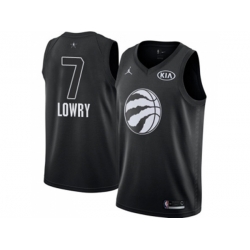 Toronto Raptors #7 Kyle Lowry Black NBA Jordan Swingman 2018 All-Star Game Jersey